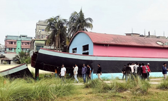 Boat Museum demolished in Barguna