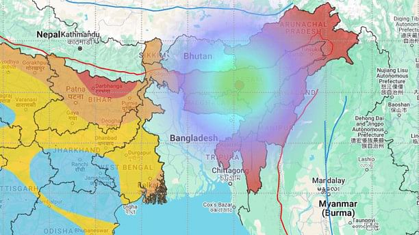 5.3 magnitude tremor hits Assam, jolts parts of Bangladesh