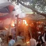 Shrine set on fire in Dinajpur