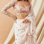 Trending blouse designs for summer weddings