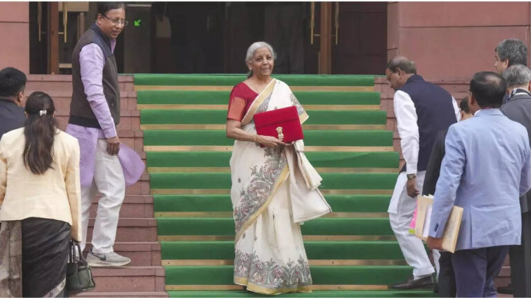 Nirmala Sitharaman’s Budget saree has a Bihar connection