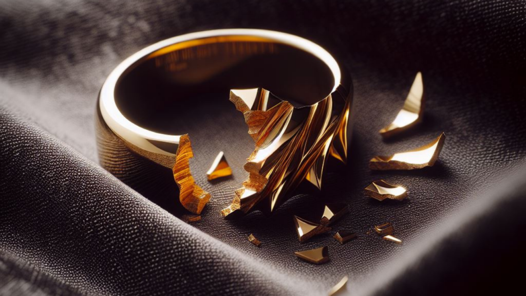 A bite too hard: Marriage proposal goes wrong after girlfriend chews gold ring hidden in cake