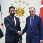 Syria's interim leader holds talks with key ally Turkey on his second international trip