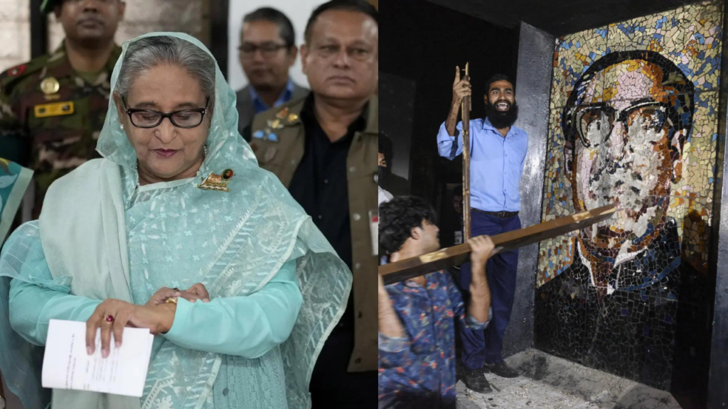 'History takes its revenge': Sheikh Hasina's response after mob vandalises father's Mujibur Rahman's house in Dhaka