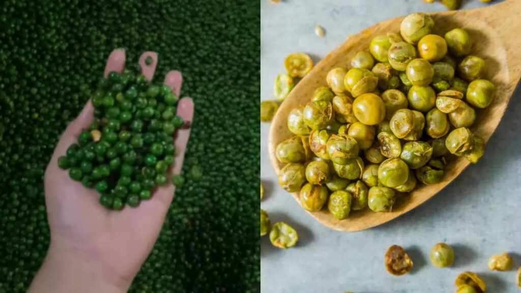 Detect: Peas laced with artificial green colour in market