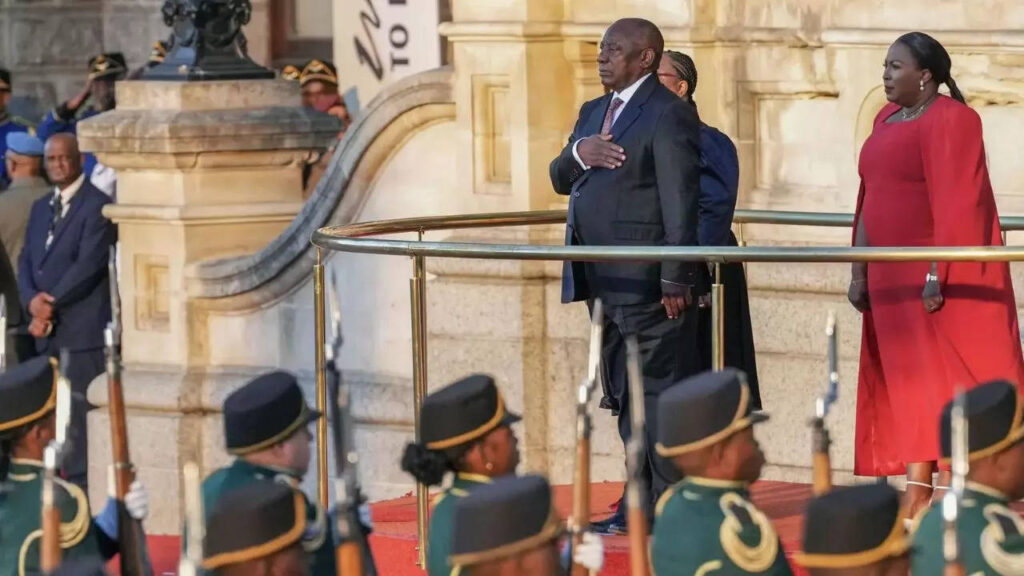 South Africa's Ramaphosa says country 'will not be bullied'