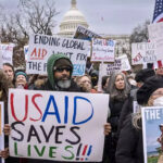 Two unions sue Donald Trump over USAID shutdown, citing 'humanitarian crisis'