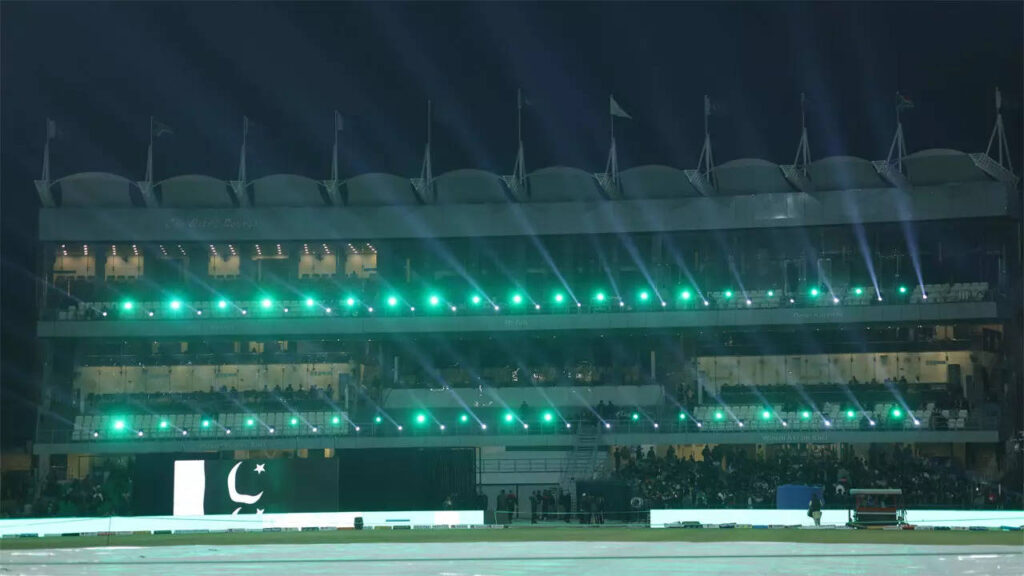 Champions Trophy: Pakistan opens renovated Lahore stadium