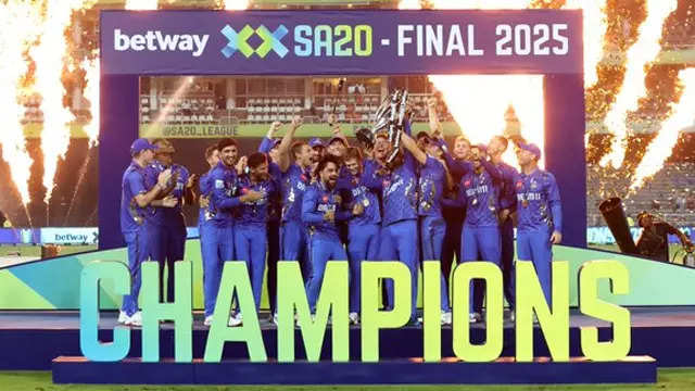 'Everyone played a part': Rashid as MICT clinch maiden SA20 title