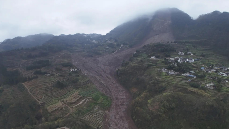 At least 29 missing after landslide buries homes in China's Sichuan province