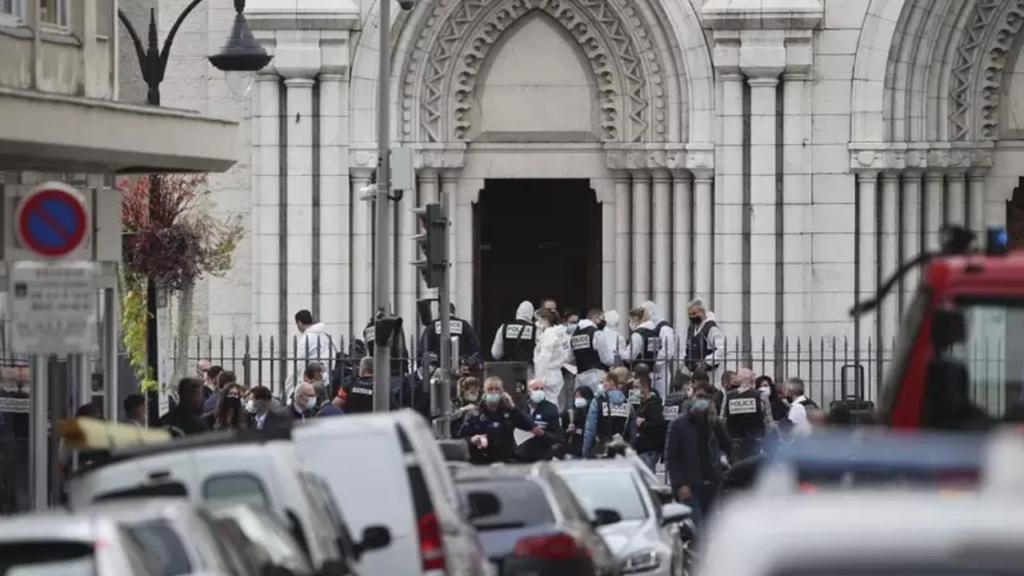 Tunisian extremist on trial accused of killing 3 people in French church