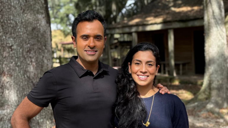 Vivek Ramaswamy told 'but you don't like this culture' as he's spotted at Superbowl with wife Apoorva