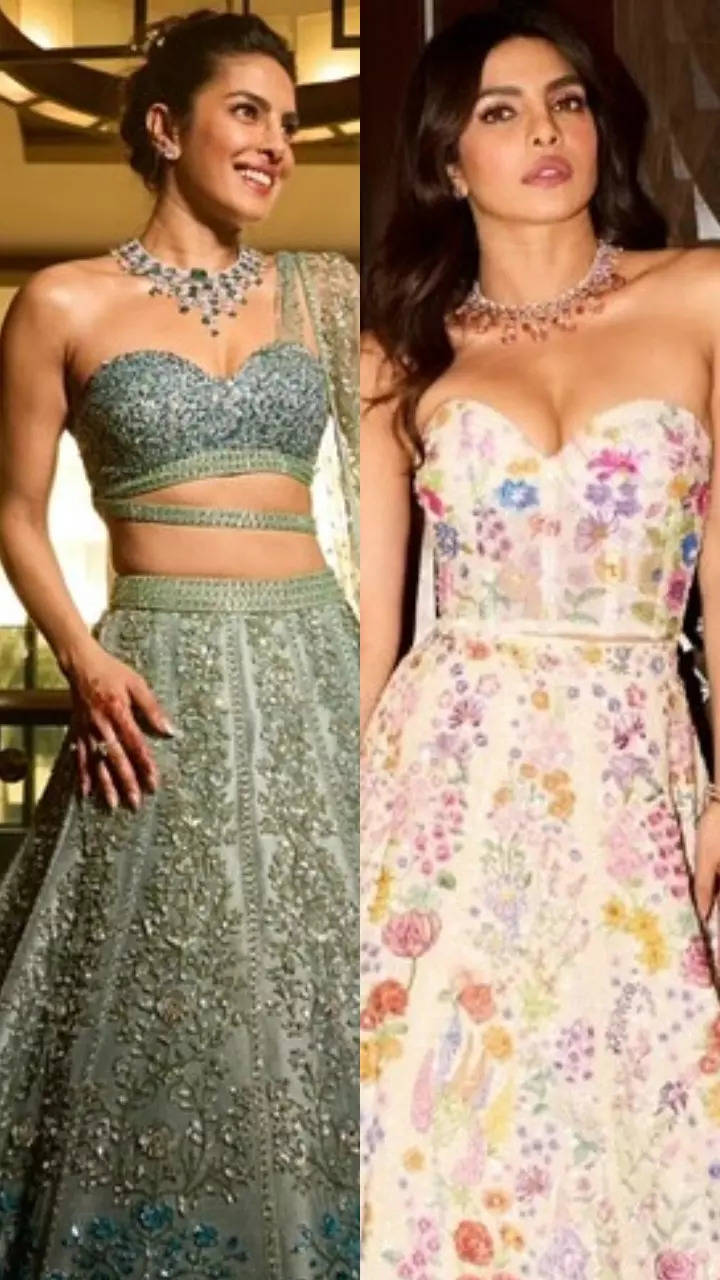 Best looks of Priyanka Chopra from brother's wedding