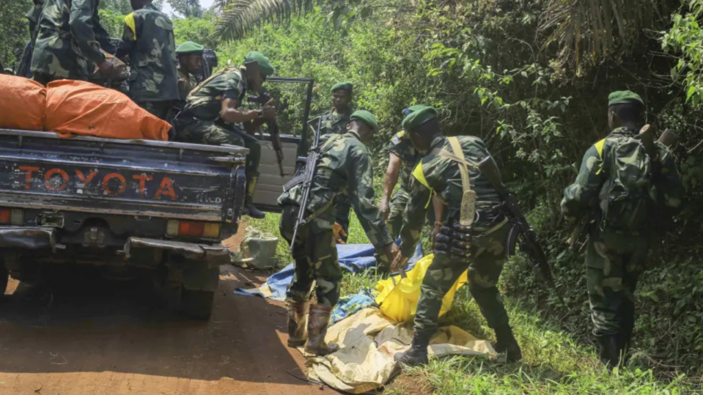 At least 55 civilians killed by militia fighters in northeastern Congo