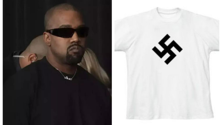 Row over Kanye West's T-shirt: 'Stop calling it swastika, Nazi symbol is not...'