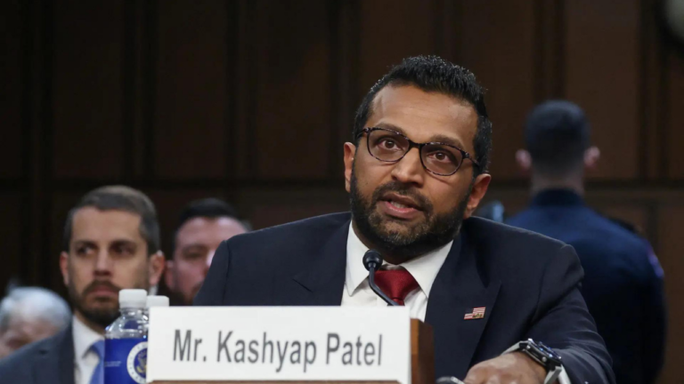 Top Senate democrat accuses Kash Patel of committing perjury during his confirmation hearing