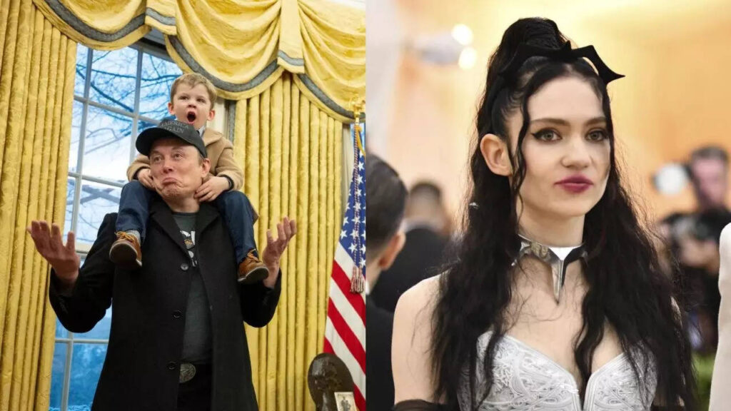 Musk’s son charms Oval office, but Grimes isn’t happy: 'He should not be in public like this'