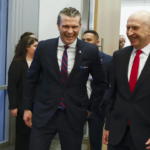 Hegseth makes first visit to Nato with allies impatient to hear about US plans for Ukraine