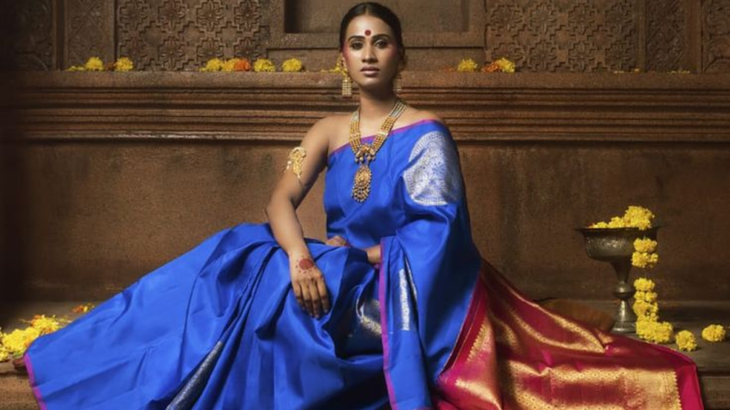 How to spot a fake Banarasi saree