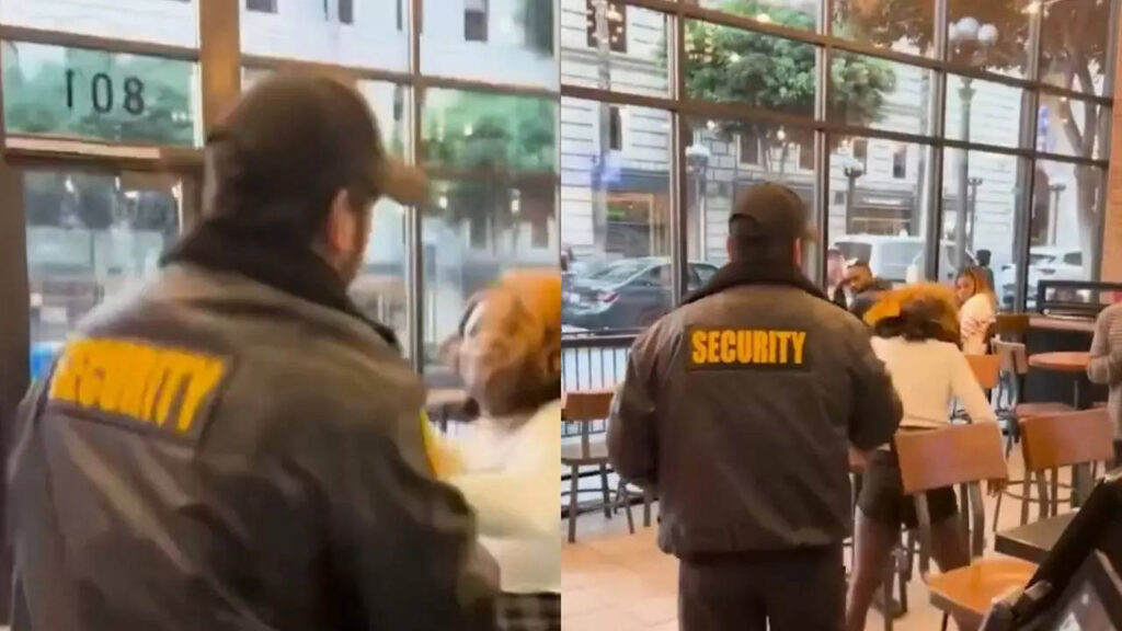 'It was crazy, everybody was shocked': Viral video shows security guard smacking woman inside Taco Bell