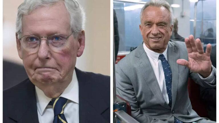 Mitch McConnell says 'I survived childhood polio' as reason for voting against RFK Jr