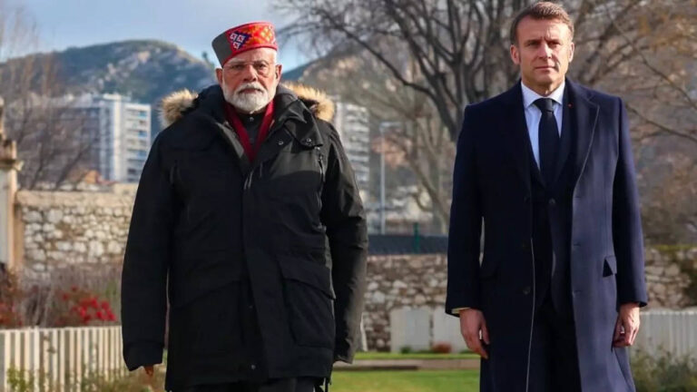 PM Modi showcases Himachal's Kulluvi cap in Paris