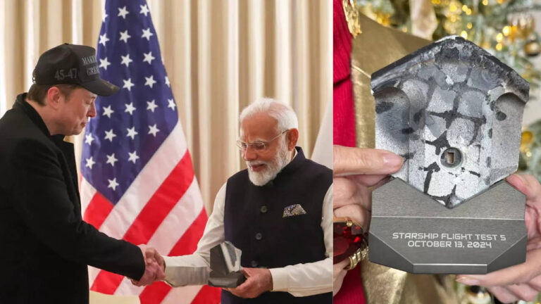 Elon Musk’s ‘space relic’ gift to PM Modi during US visit