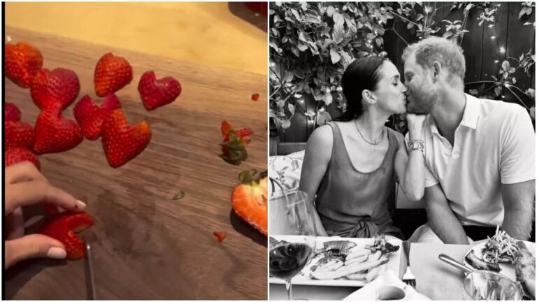 'Missing my Valentine': Meghan Markle shares video of children making love heart treats