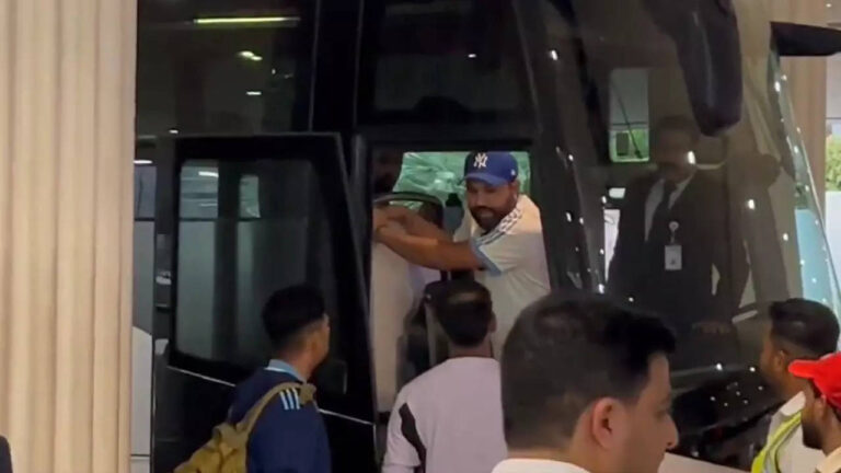 Did Rohit Sharma forget something, again? Video goes viral