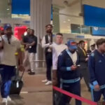 Team India lands in Dubai for Champions Trophy