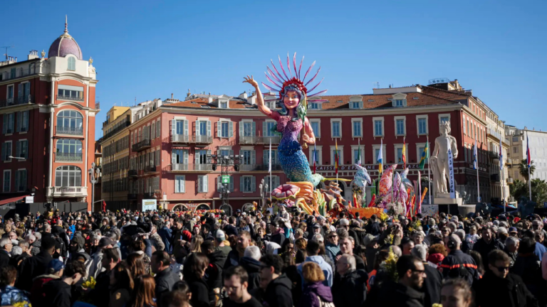 King of the seas and oceans: 152nd Nice carnival kicks off in spectacular fashion