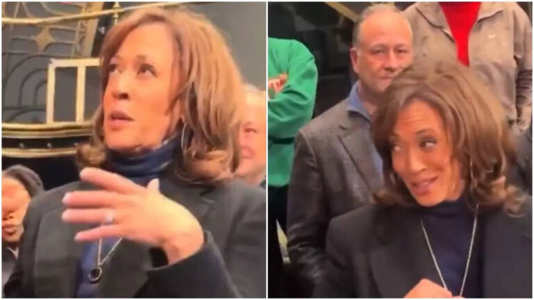 'Drunk auntie': Kamala Harris mocked over word ‘salad’ while giving pep talk to Broadway cast