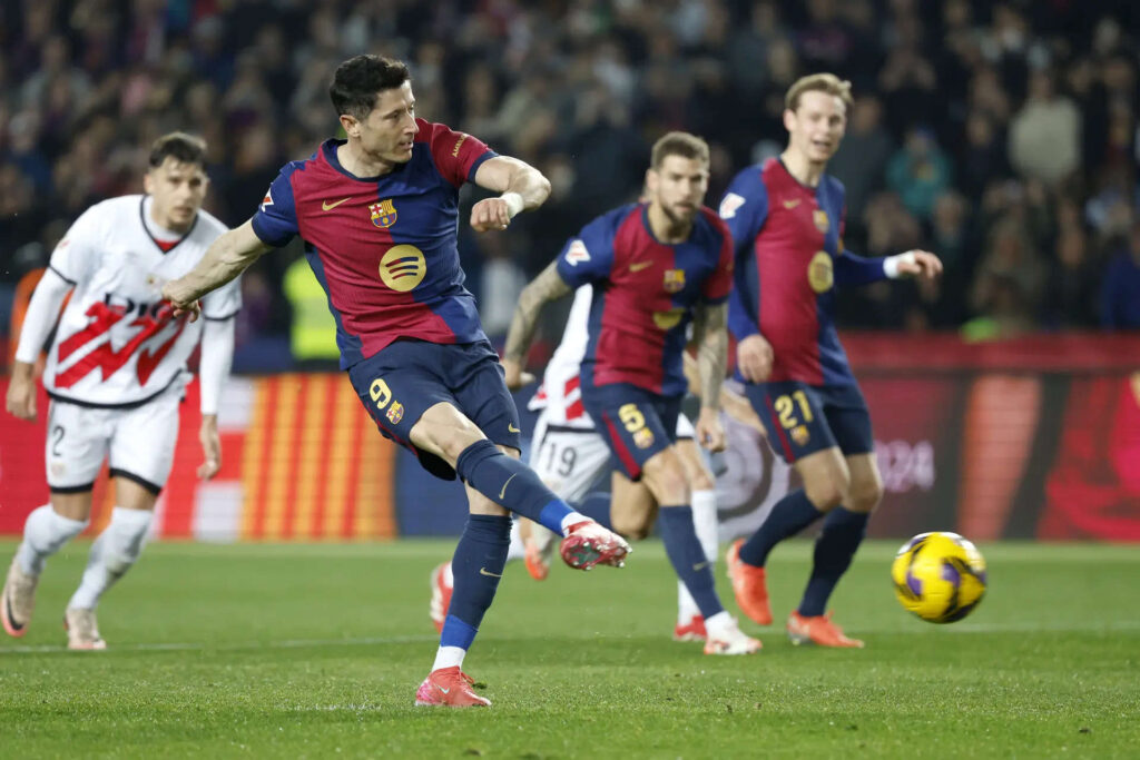 Barcelona top La Liga standings after narrow win over Rayo Vallecano