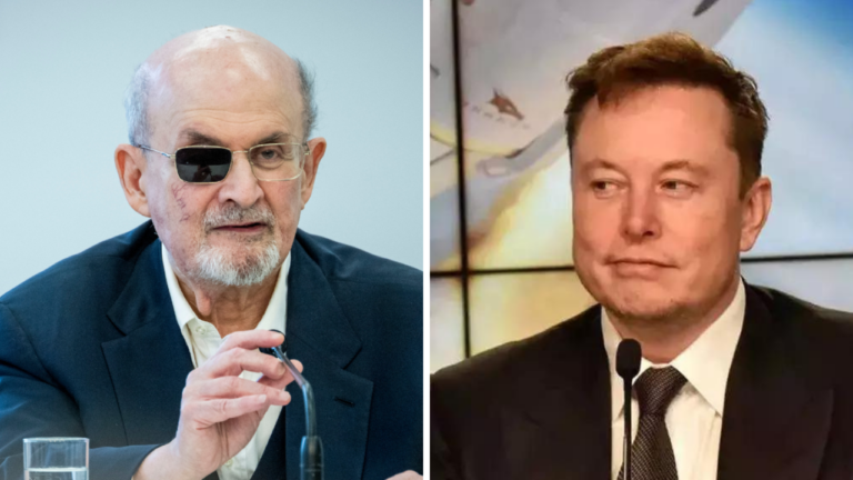 'Be the first man on Mars': Salman Rushdie slams Elon Musk over free speech