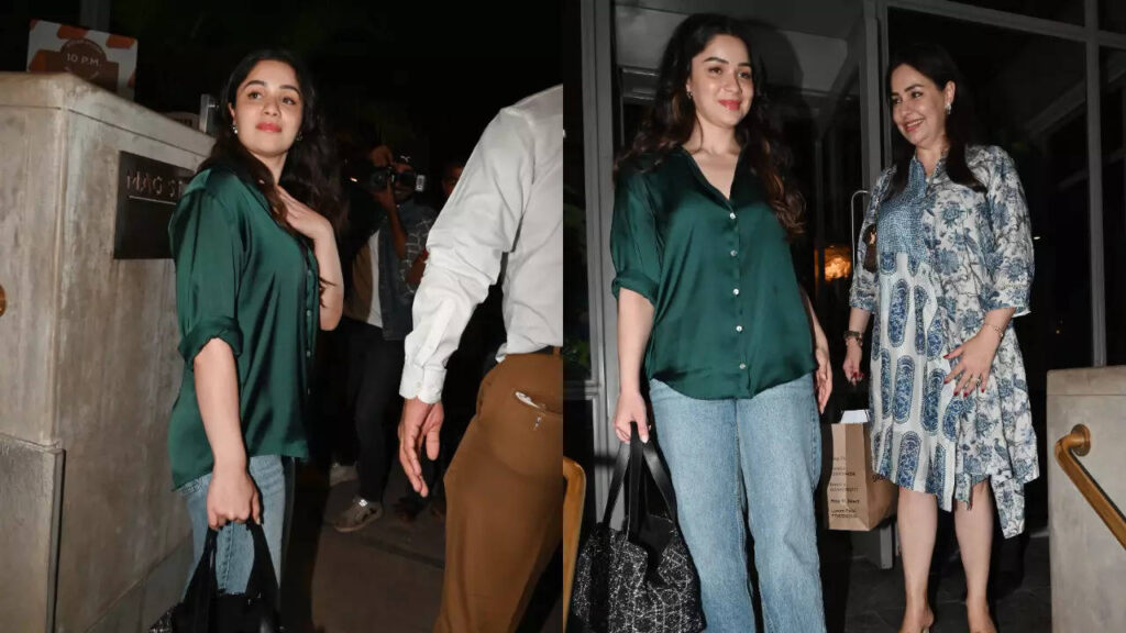 Sara Tendulkar nails casual elegance on dinner date