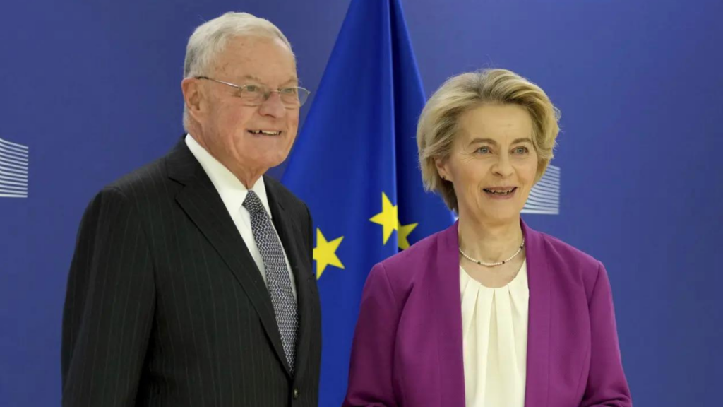 EU tells US Europe wants to 'partner' on Ukraine peace