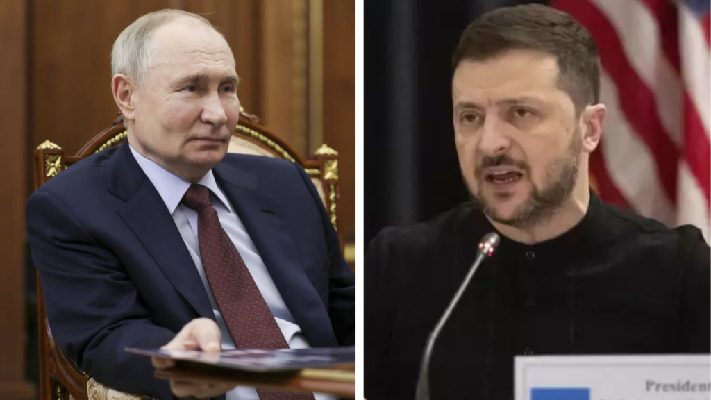 Russian President Vladimir Putin open to talks with Ukrainian President Zelenskyy 'if necessary', says Kremlin