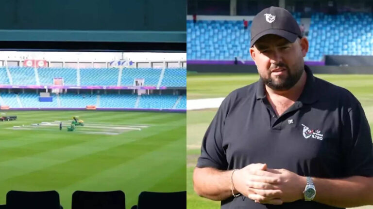 Dubai pitch curator shares what India can expect in Champions Trophy