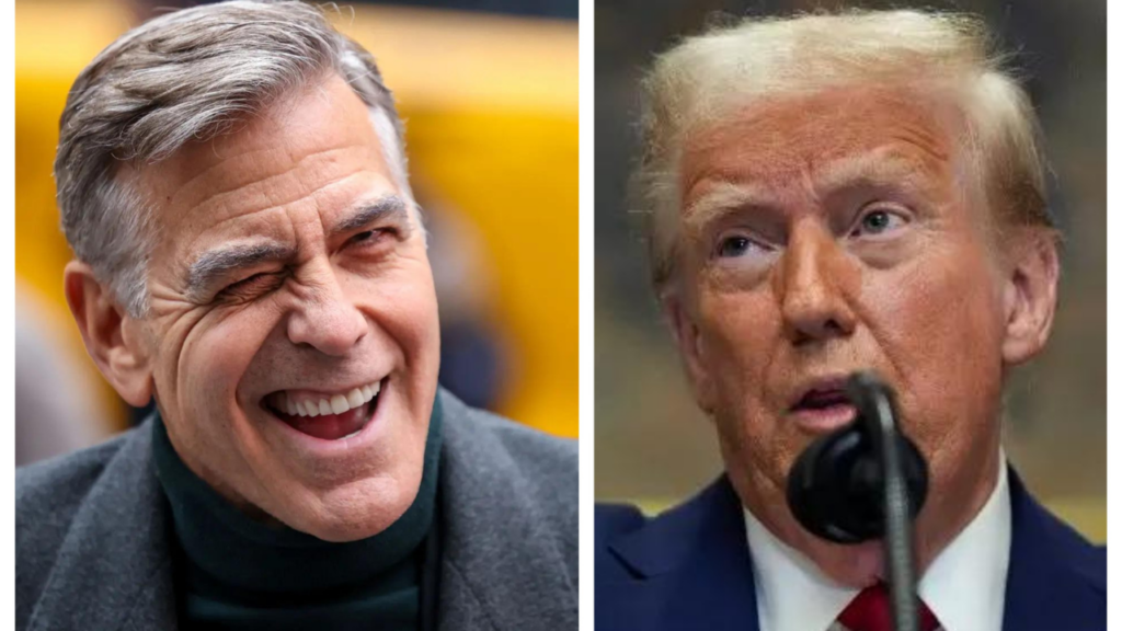 George Clooney's surprising message for Donald Trump: '...because our country needs it'