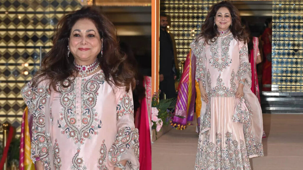 Tina Ambani's timeless elegance at Aadar Jain’s Mehendi