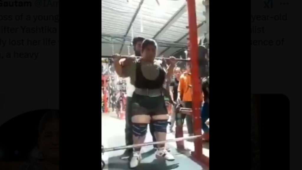 Gold medallist powerlifter, 17, dies while practicing in the gym