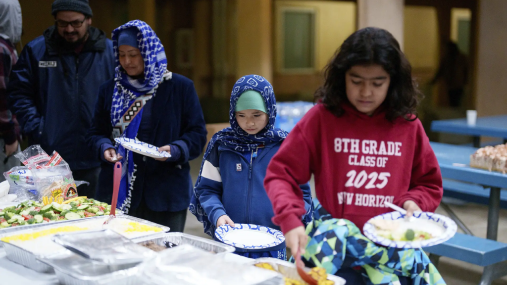 Their mosque burned down in LA-area wildfire. They're still determined to gather for Ramzan