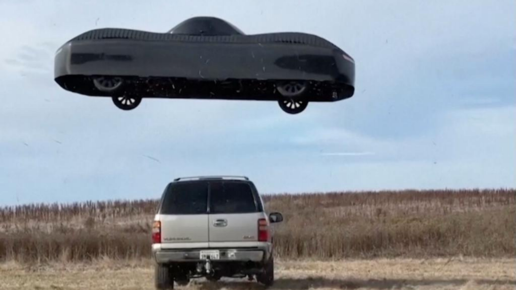 Watch: Flying car takes off vertically, soars over traffic in 'first-ever' video