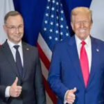 Trump meets Polish President Duda, commends increase in defence budget