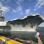 French aircraft carrier stages combat drills with Filipinos in disputed sea