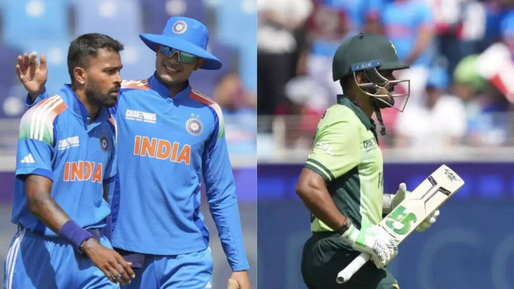 Social media sparks meme fest after Pandya’s send-off to Babar Azam