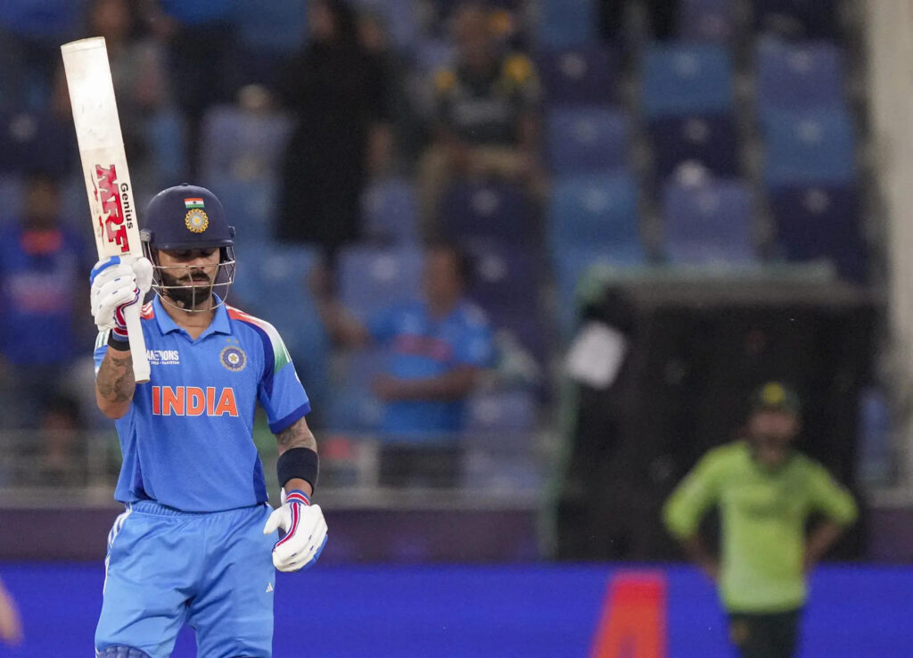 Ton-up Kohli leads the charge as India demolish Pakistan