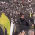 Watch: Israeli jets that killed Hezbollah's Hassan Nasrallah fly over stadium holding his funeral