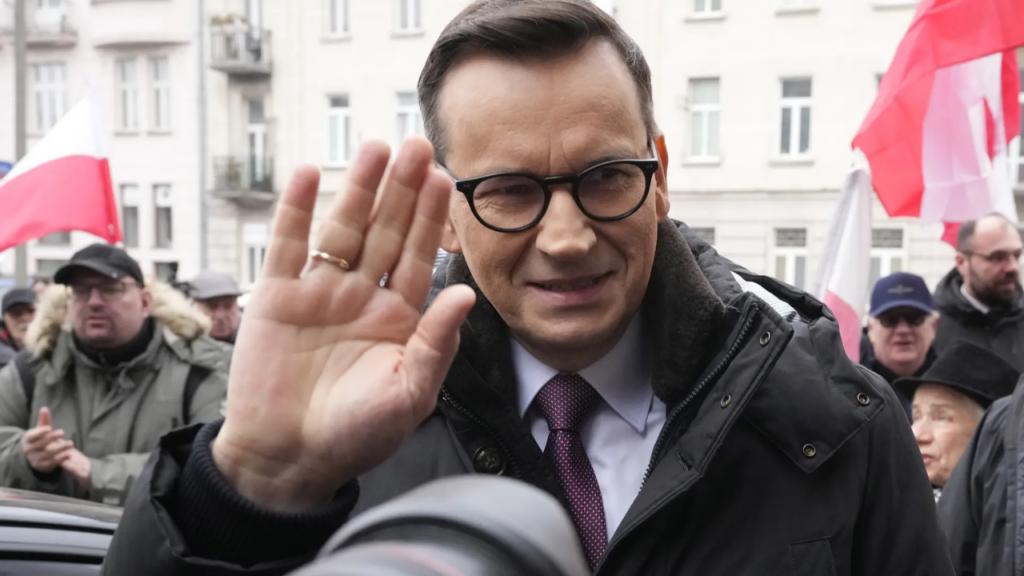 Former Polish prime minister charged with exceeding his powers over 2020 election call