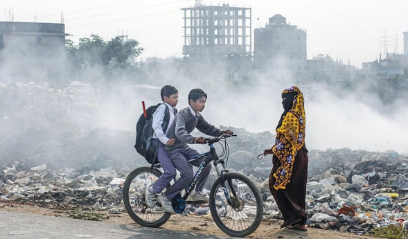 Dhaka’s air quality world's worst this morning